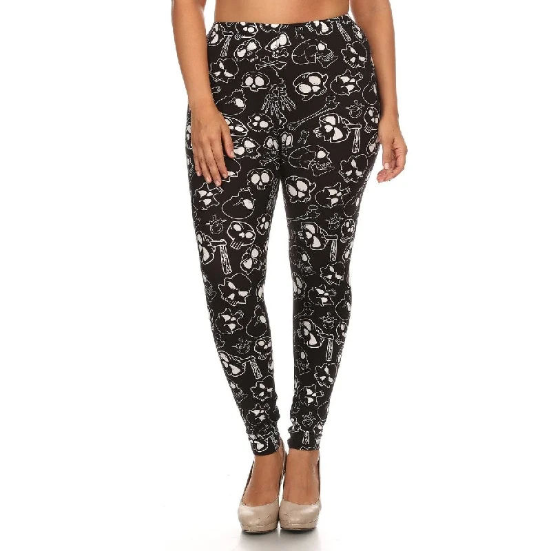 Versatile Outfits Full Length Leggings In A Fitted Style With High Band Waist