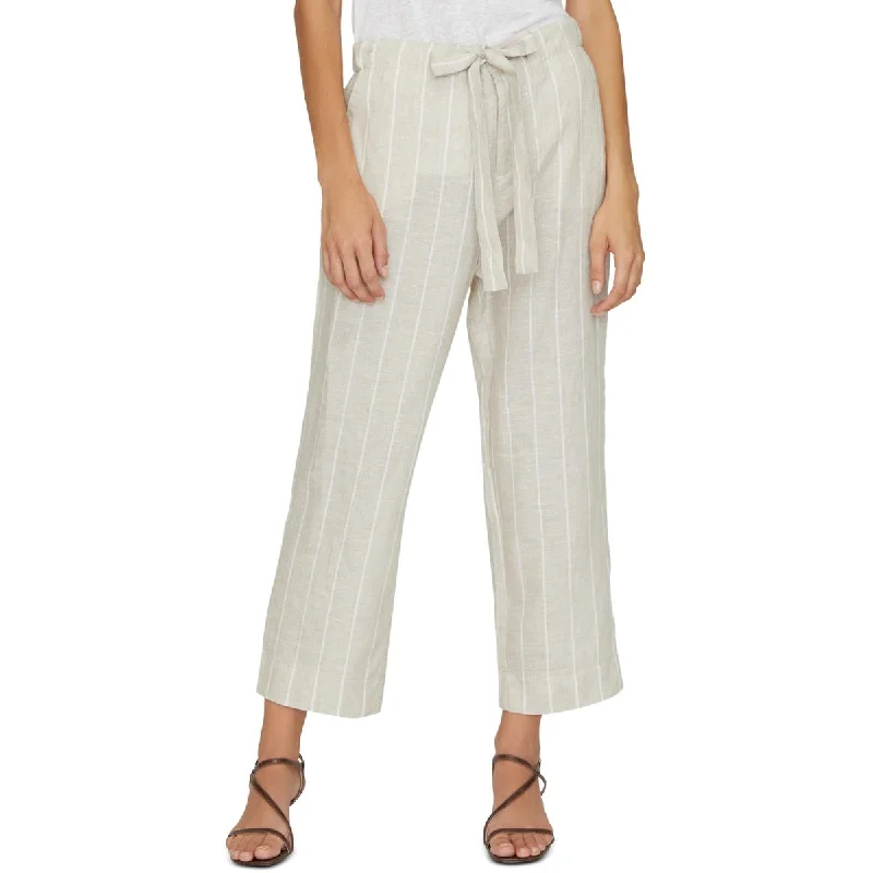 Versatile Outfits Sanctuary Womens The Shayne Linen Hampton Stripe Palazzo Pants