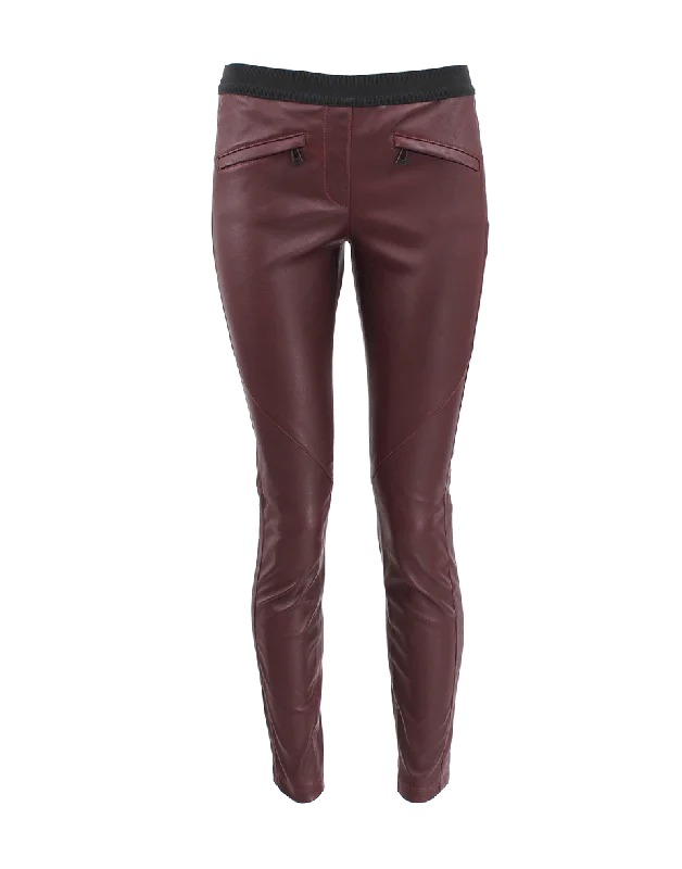 Cozy Fashion Barlow Leather Leggings