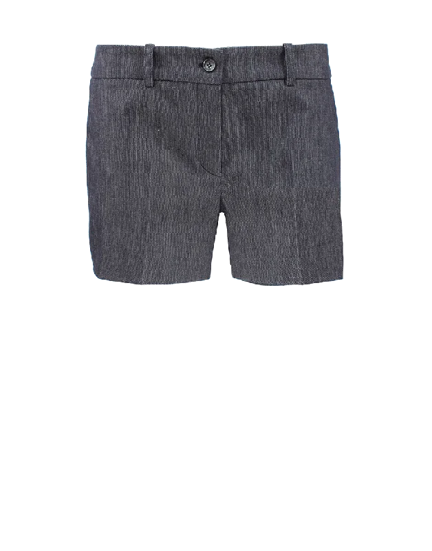 Casual Chic Looks Cotton Denim Shorts