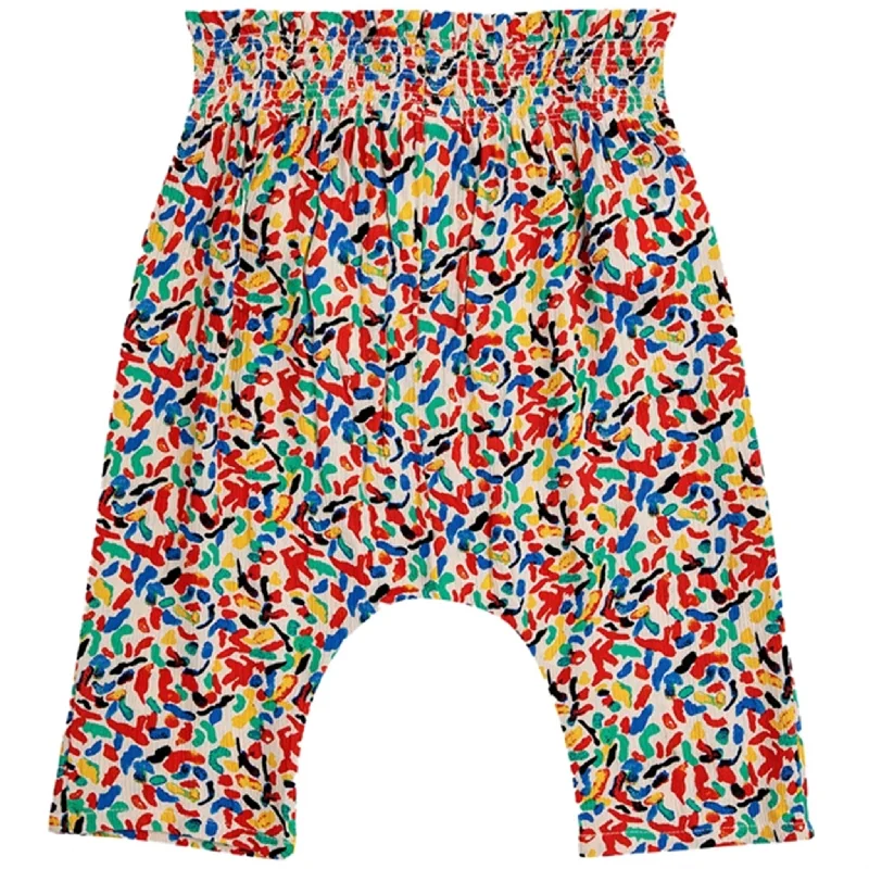 Effortless Outfits Bobo Choses Baby Confetti All Over Woven Harem Pants Baggy Multicolor