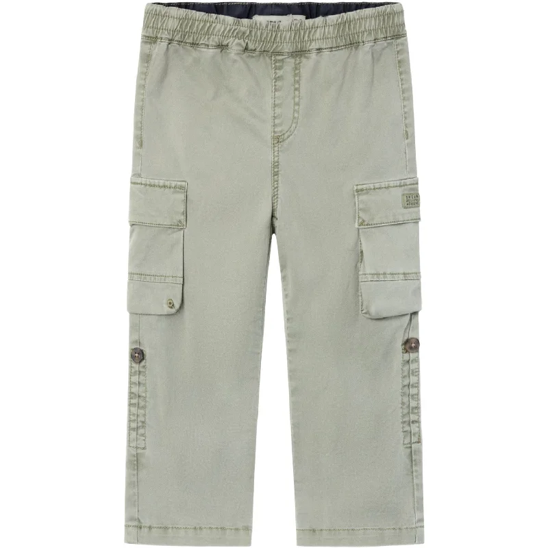 Breezy Outfits Name It Oil Green Ben Regular Twill Pants