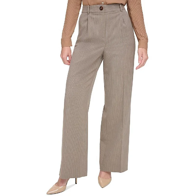 Relaxed Fashion Tommy Hilfiger Womens High Rise Wide Leg Trouser Pants