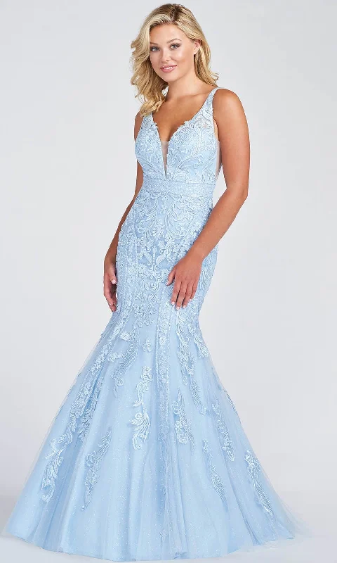 Easygoing Fashion Ellie Wilde EW122034 - Embroidered Prom Gown