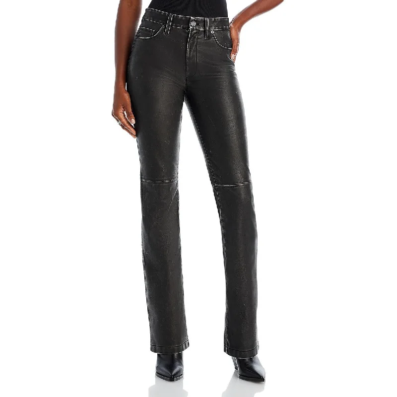 Trendy Layers [BLANKNYC] Womens Faux Leather 2 Front Pocket High-Waisted Pants