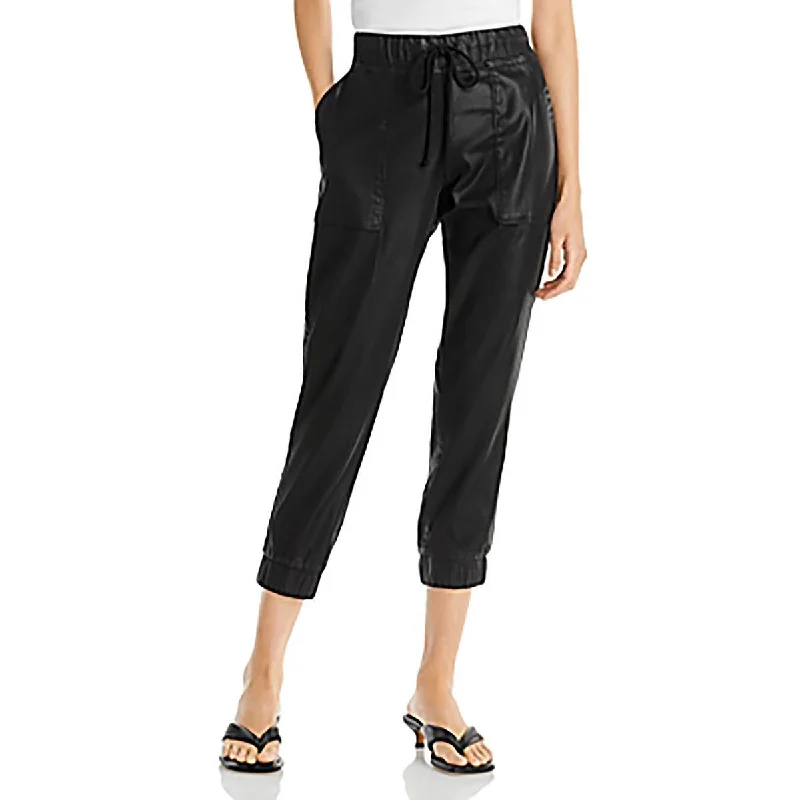 Cozy Lounge Wear Bella Dahl Womens Chelsea High Rise Cropped Jogger Pants