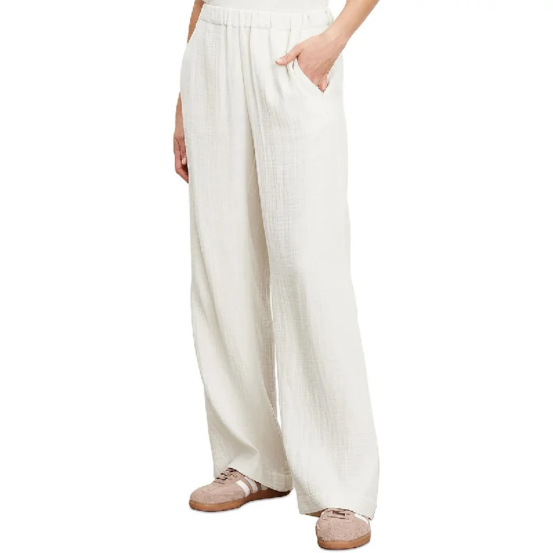 Easygoing Outfits VELVET BY GRAHAM & SPENCER Womens Gauze Lightweight Wide Leg Pants