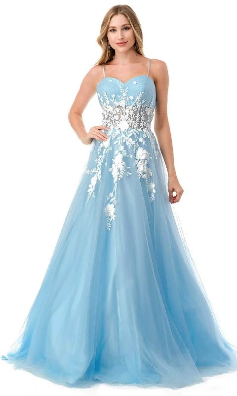 Relaxed Tops Trevi Collection L2778B - Sleeveless Sweetheart Neckline Ballgown