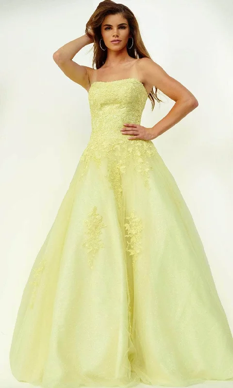 Simple Comfort Jovani 1831 - Applique Sweetheart Prom Dress