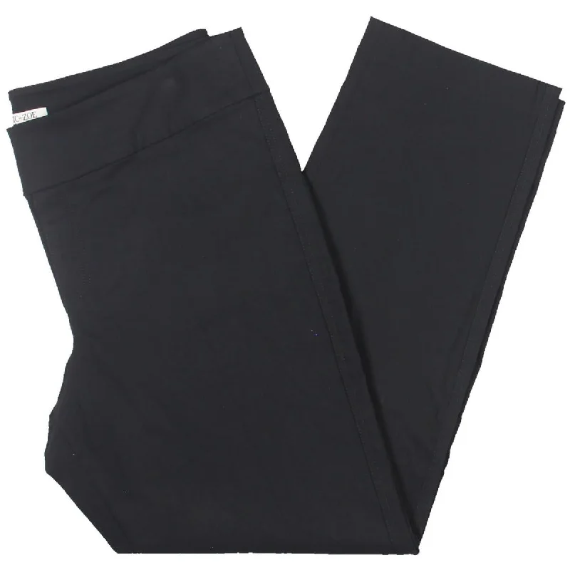 Modern Chic Nic + Zoe Womens Petites Pull On Straight Leg Straight Leg Pants