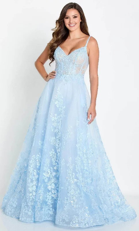 Trendy Comfort Wear Ellie Wilde EW34127 - Lace Tulle A line Prom Dress