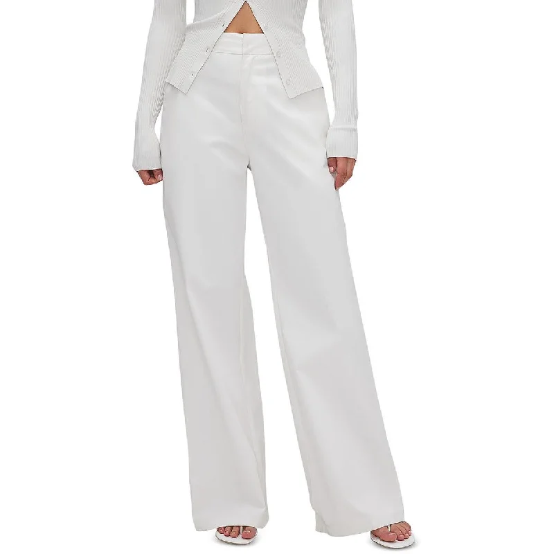 Soft Fabric Looks Good American Womens Good Skate Woven Solid Dress Pants