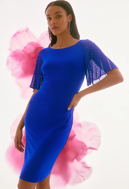 Comfortable Sweaters Knee-length Sheath Dress