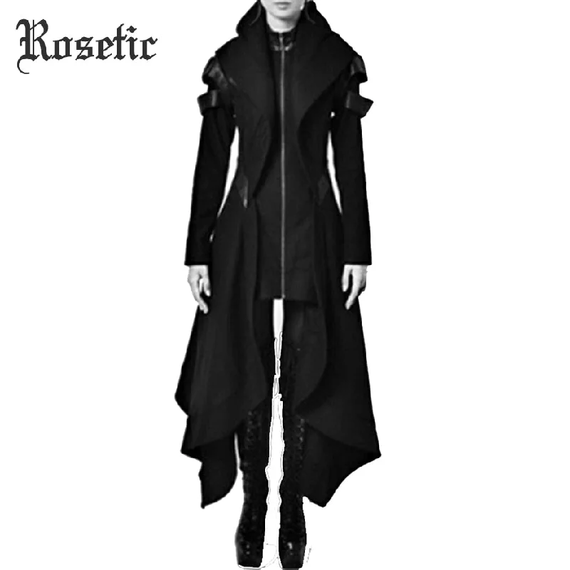 Fashionable Comfort Rosetic Autumn Gothic trench