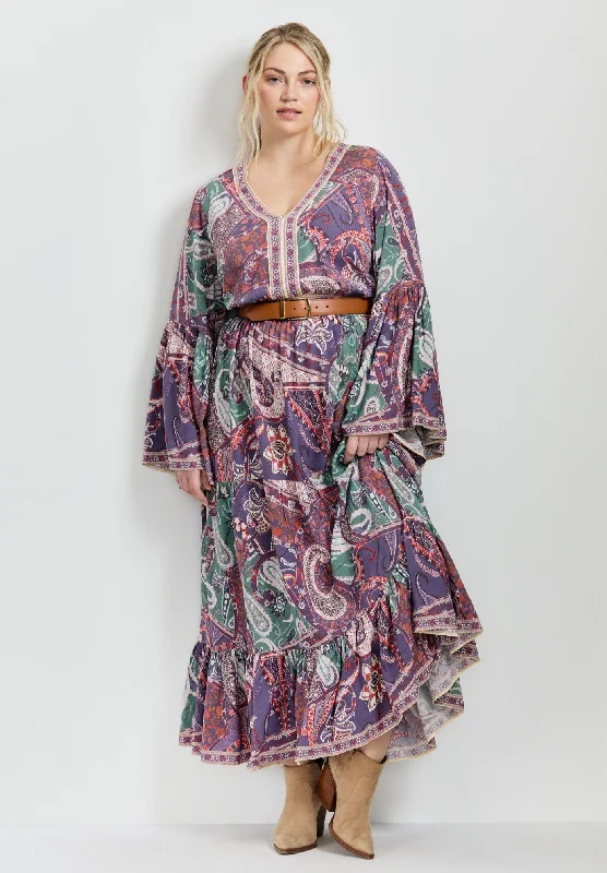 All-Day Style Arlo Bell Sleeve Maxi Dress