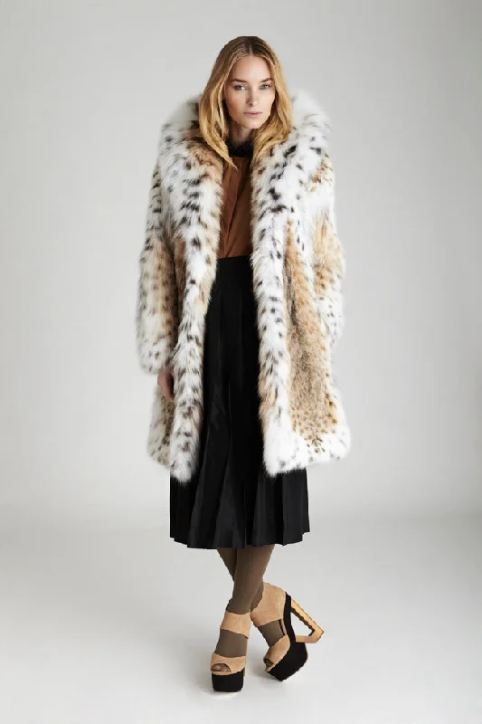 All-Day Style Paloma Lynx Fur Jacket