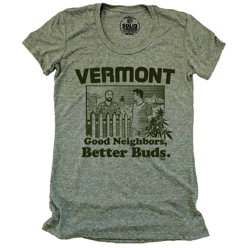 Breezy Comfort Women's Vermont Better Buds T-shirt