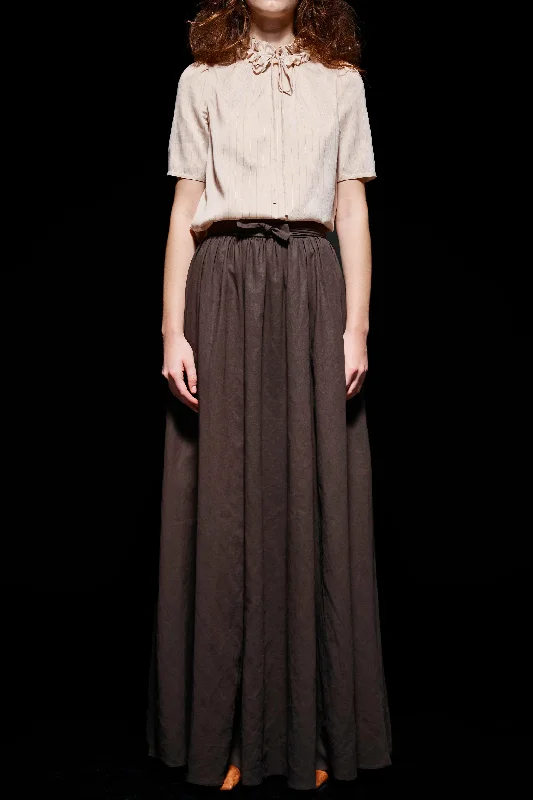 Casual Ease The At Ease Skirt - Chocolate
