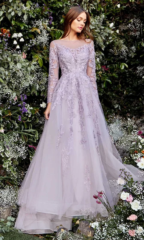 Relaxed Fits Andrea and Leo - A1024 Enchanting Embellished A-Line Dress