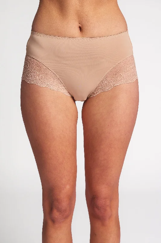 Comfortable Tops Rochelle Full Brief- Nude
