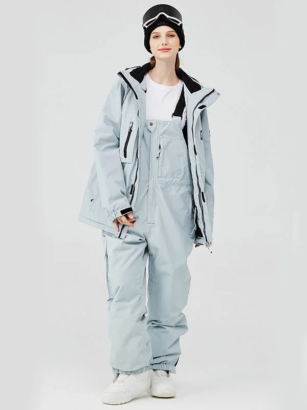 Relaxed Fit Wear Women's Winter Mountain Queen Ski Snowboard Jacket & Pants Set