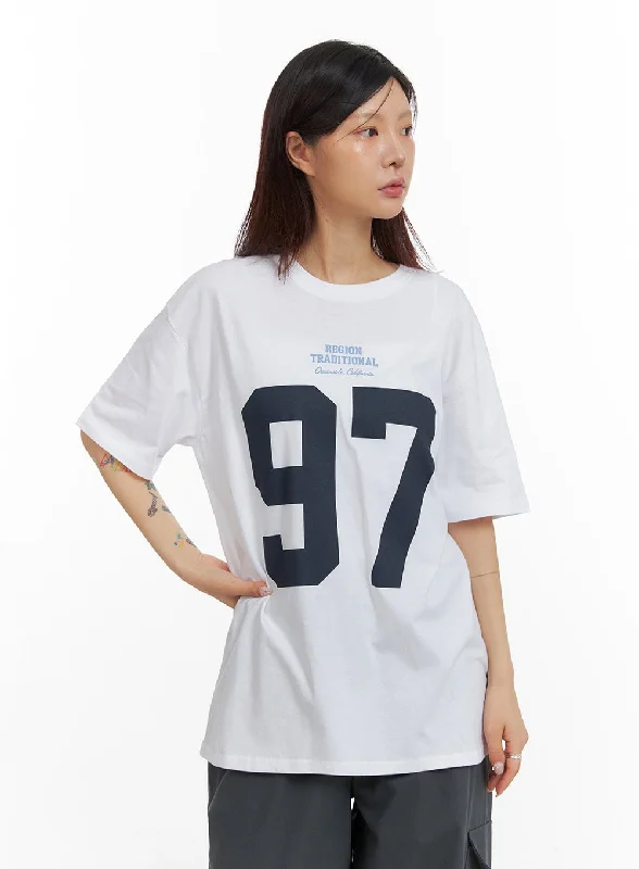 Everyday Chic Oversized Graphic T-Shirt IY410