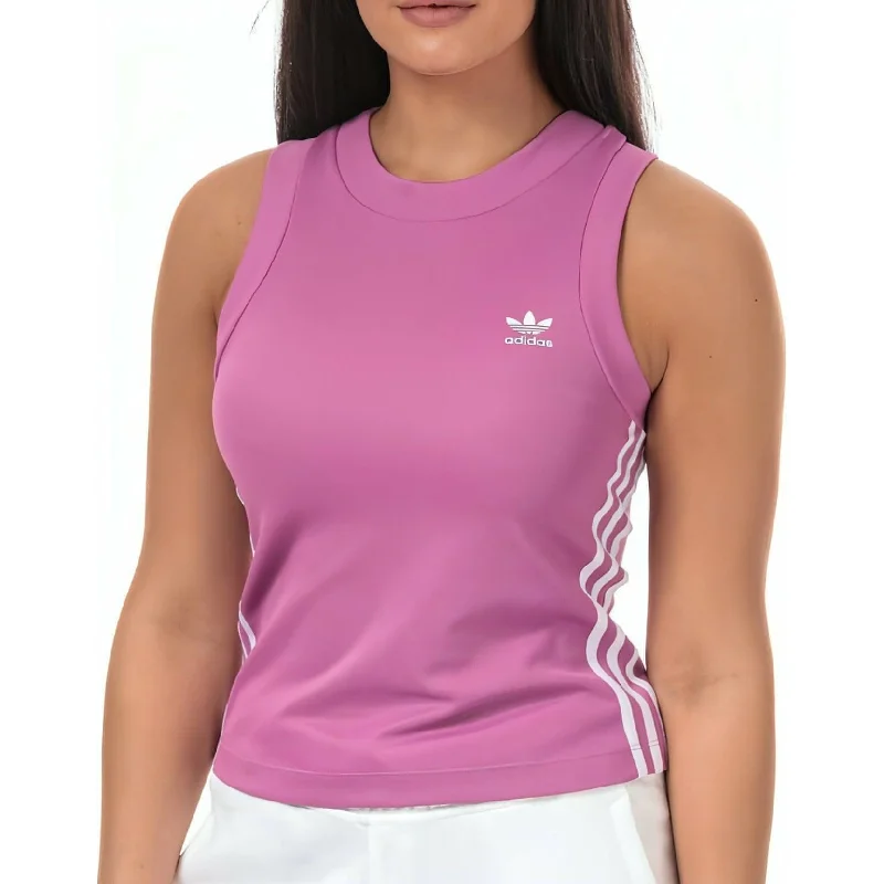 Relaxed Tops adidas Originals Womens Vest Tank Top - Pink