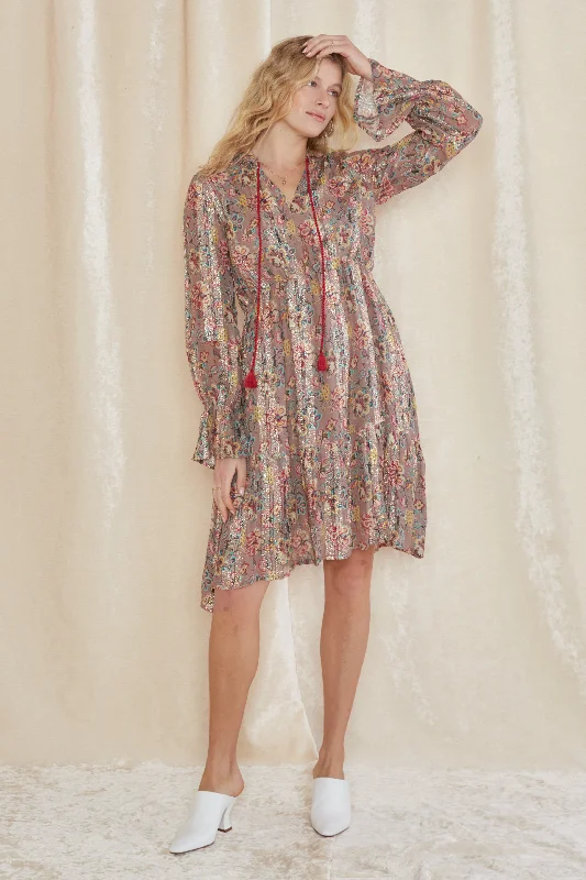 Cozy Outerwear Anahita L/S Midi Dress