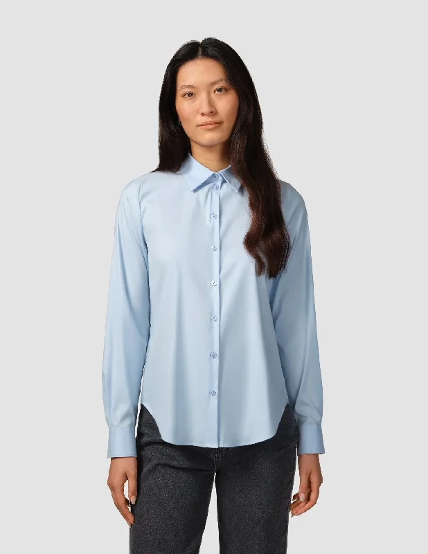 Soft Textures Oxford Shirt Sky Blue