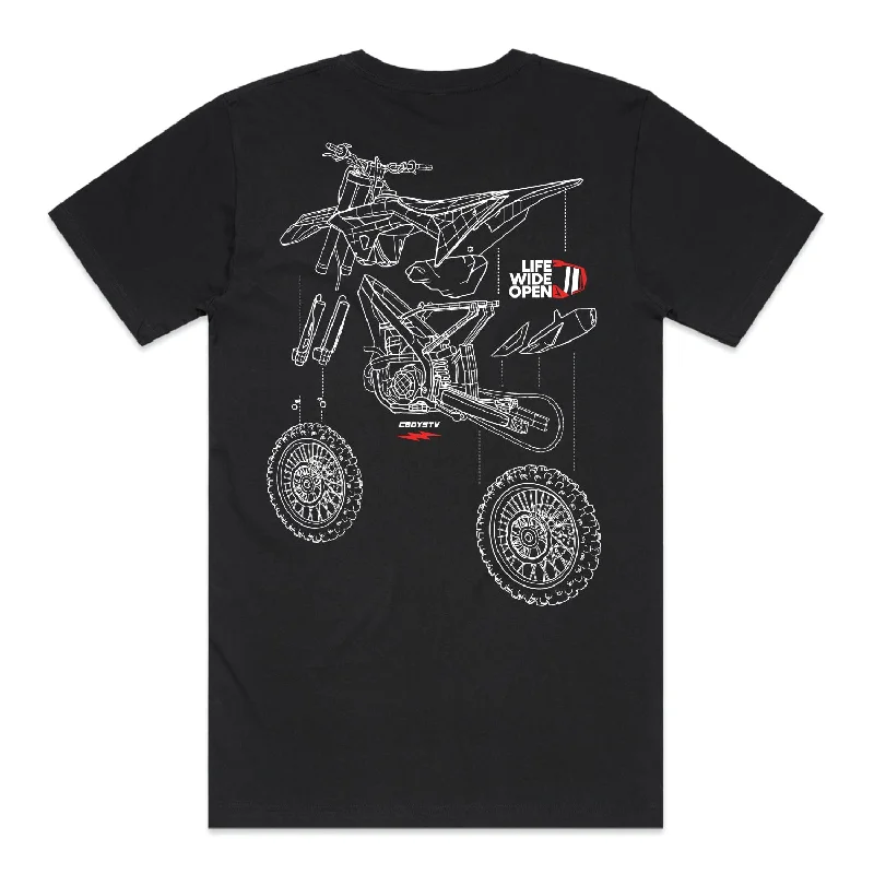 Fashion Comfort Dirtbike Blowup Tee