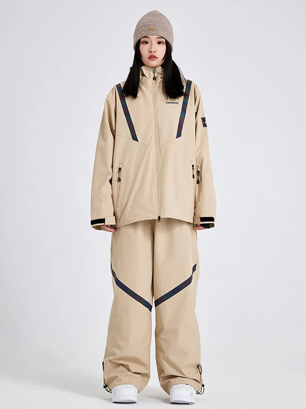 Easy Chic Wear Women's RAWRWAR Mountain Chill Baggy Snow Suits