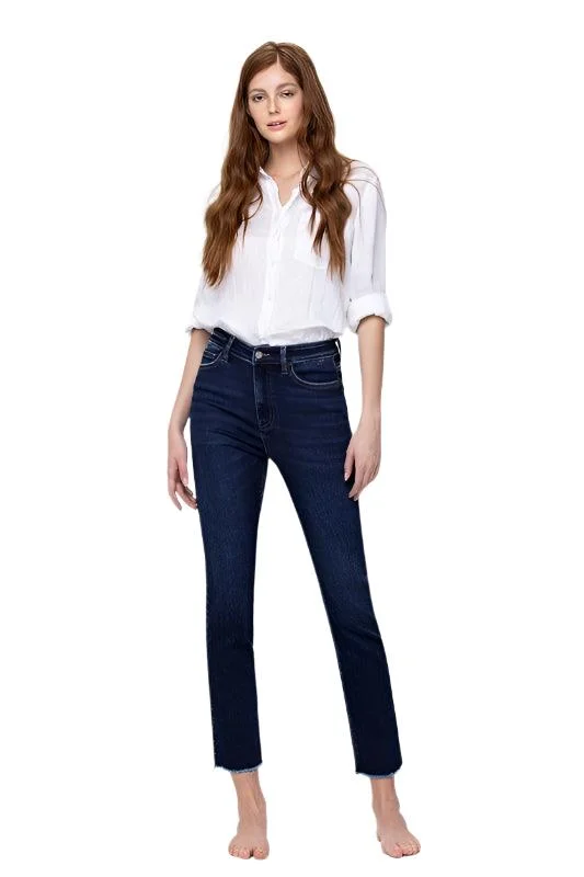 All-Day Style Super High Rise Stretch Slim Straight