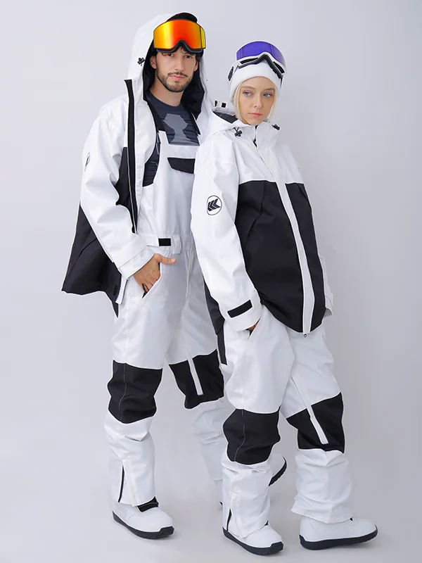 Breezy Comfort Men's Snowverb Alpine Ranger Colorblock Snow Jacket & Pants
