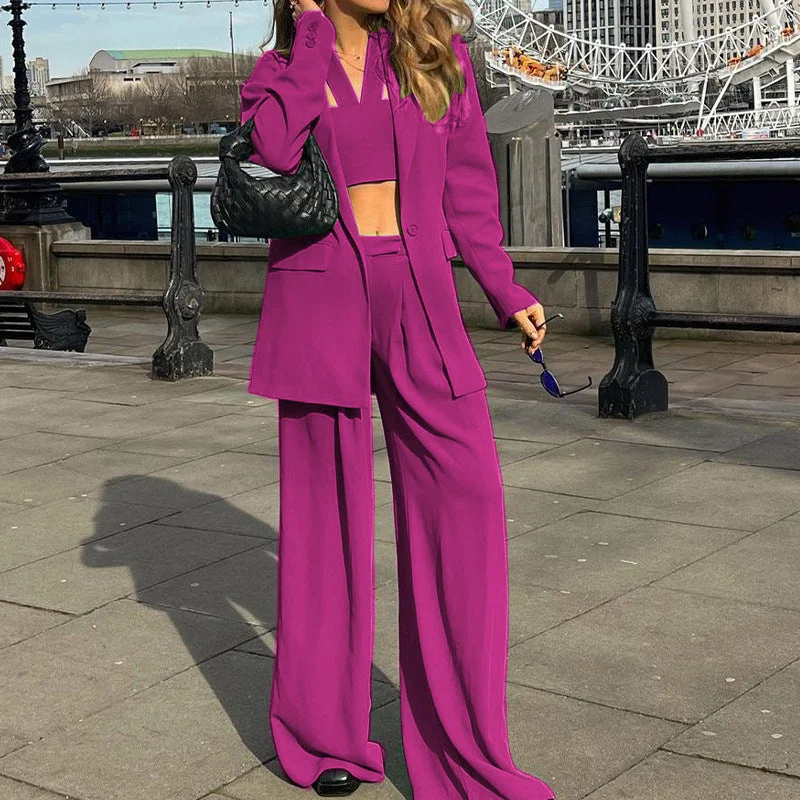 Versatile Casuals Fashion Three Pieces Outfits for Women