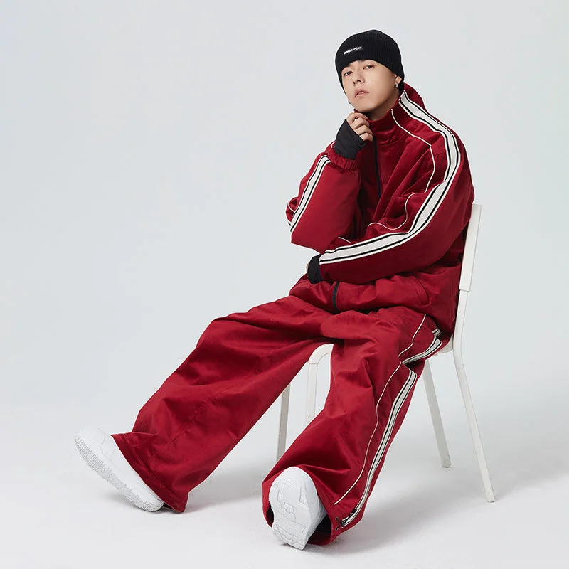 Relaxed Chic Men's Searipe Oversize Baggy ChillTech Unisex Mountain Snowsuits