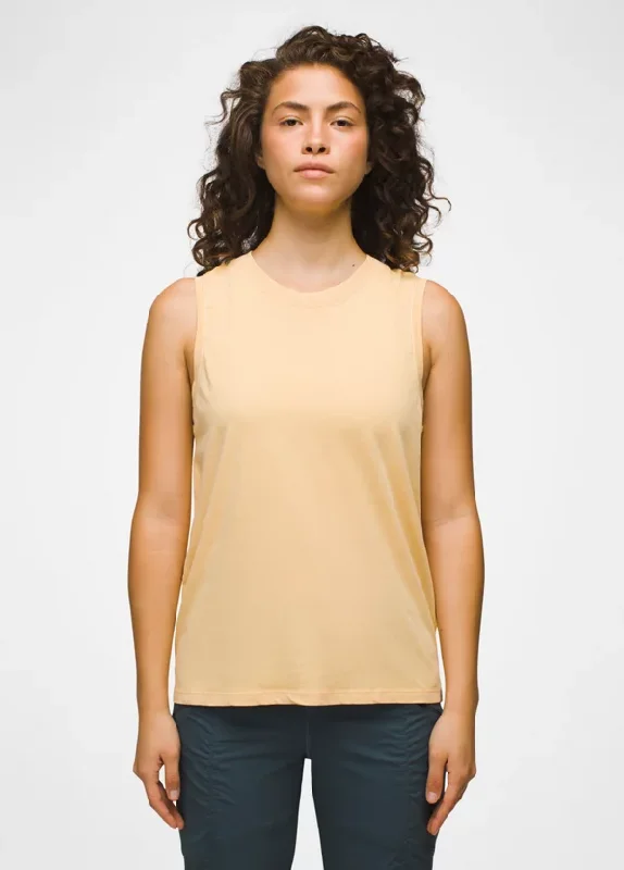 Relaxed Weekend Wear Women's Everyday Vintage Washed Tank