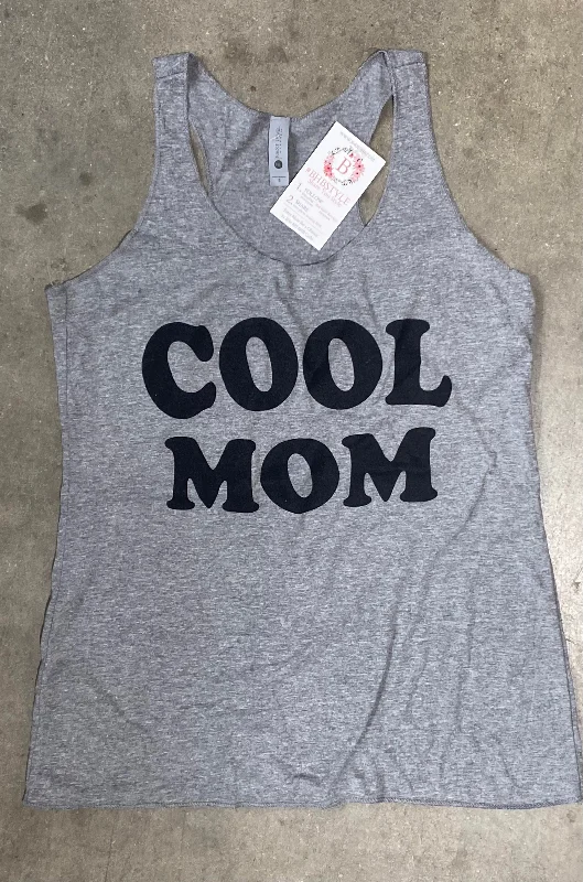 Comfortable Fashion Looks Cool Mom Racerback Tank Top**