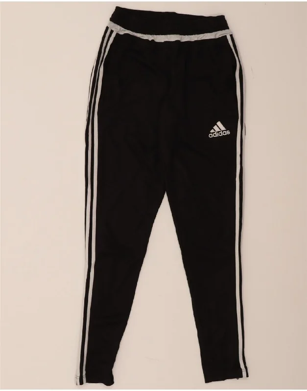 Easy Comfort Style ADIDAS Womens Climacool Tracksuit Trousers UK 10 Small  Black Polyester