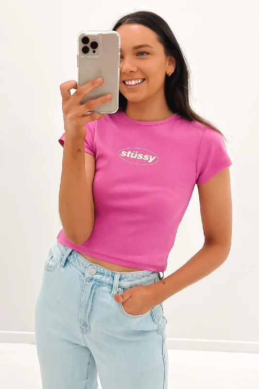 Versatile Style Soul Rib Tee Bubblegum