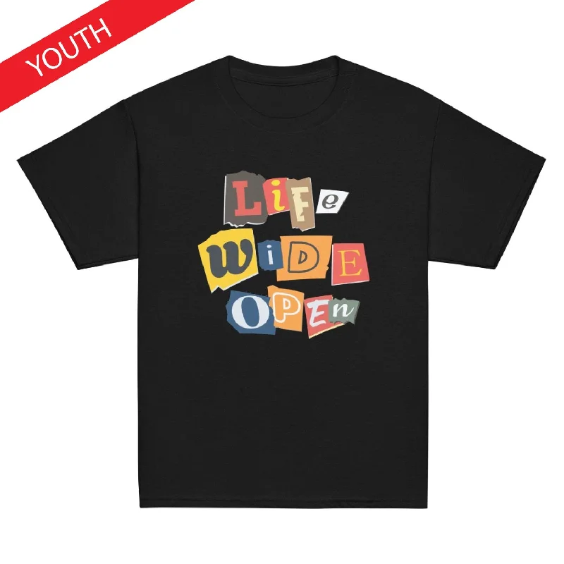 Comfortable Sweaters Youth Ransom Note Tee