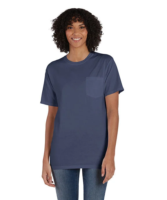 Cozy Fashion GDH150 - ComfortWash by Hanes Unisex Garment-Dyed T-Shirt with Pocket