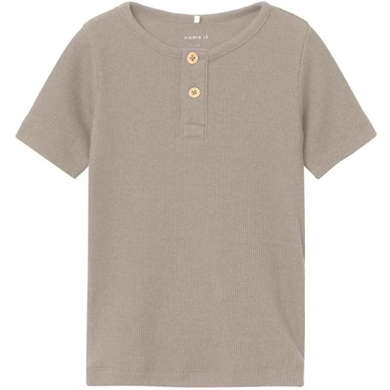 Relaxed Tops Name it Pure Cashmere Kab T-Shirt Noos