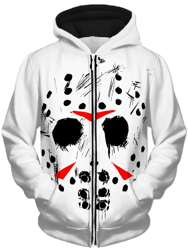 Soft Relaxation Wear Jason Unisex Zip-Up Hoodie