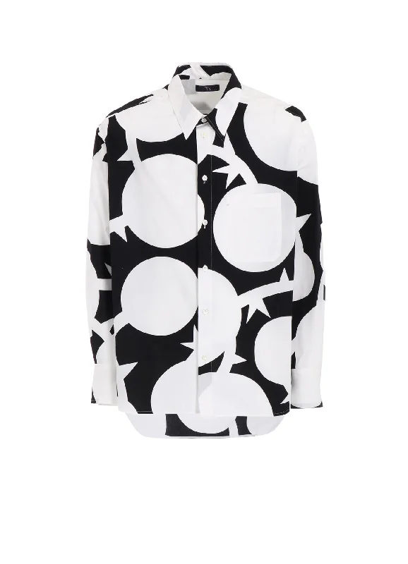 Chic Outfits SPIKY POKA DOTS SHIRT