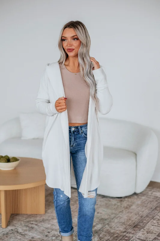 Fashionable Comfort Rebekah Cardigan - Natural