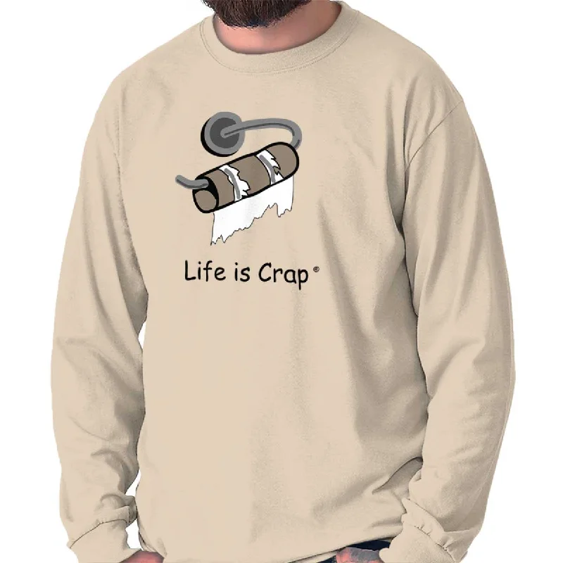 Light Fit Empty Toilet Paper Long Sleeve Tee