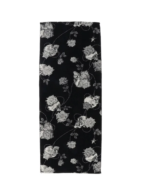 Comfortable Fashion Looks Big Bath Towel (Skull Rose)