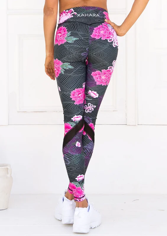 Light Comfort Bootylicious Origami Bloom Leggings
