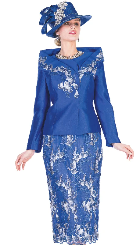 Relaxed Fits Champagne Italy Suit 5634 - Royal