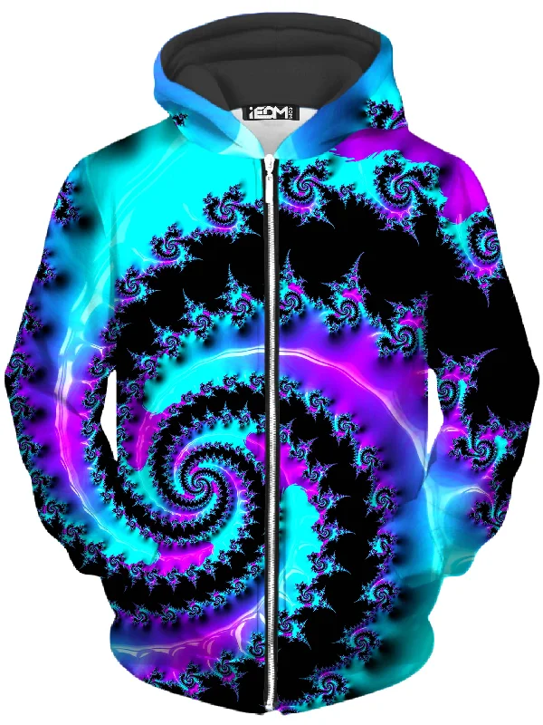 Elegant Fit The Abyss Unisex Zip-Up Hoodie